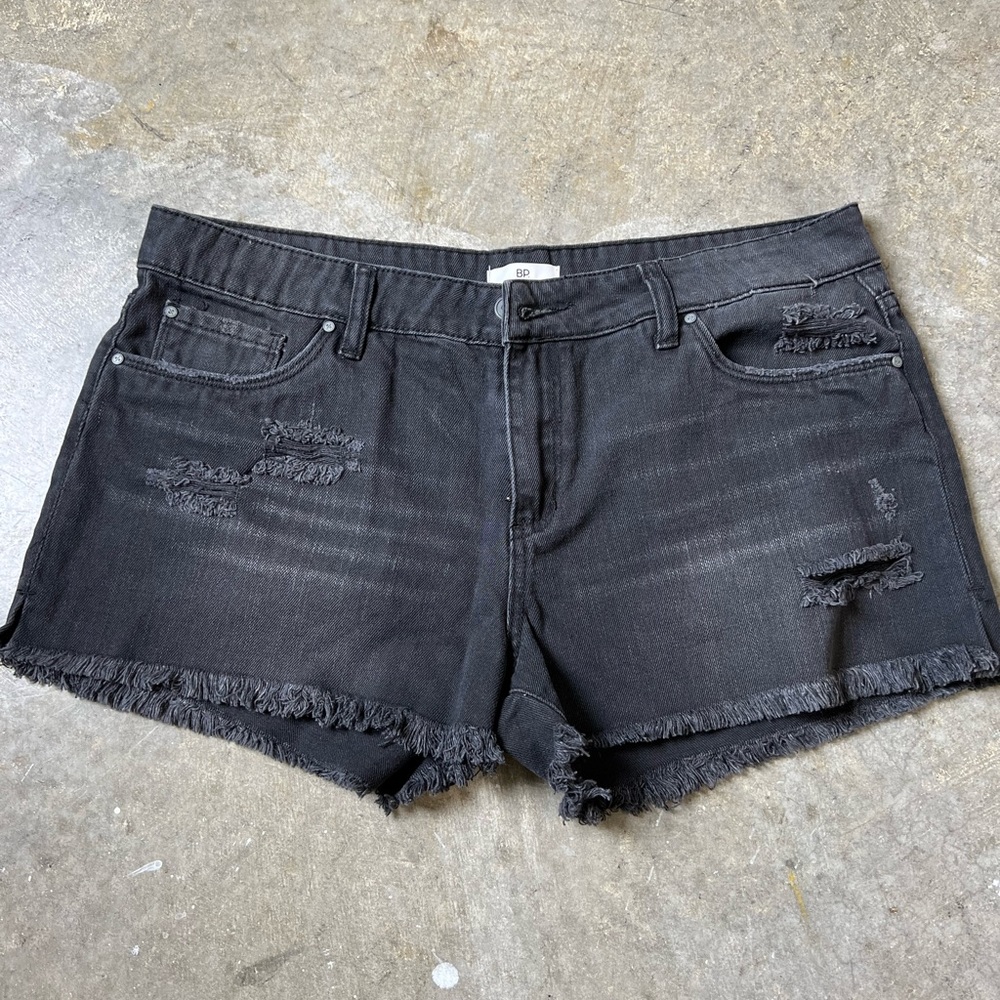 BP (Nordstrom) Black denim shorts